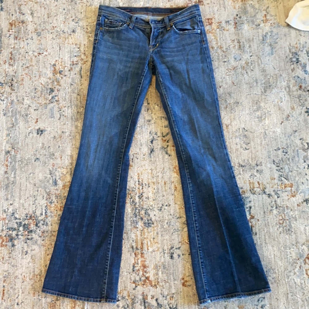 Vintage Y2K Low Rise Flare Jeans